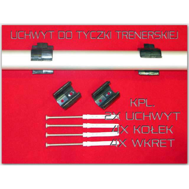 UCHWYT / WIESZAK - ZACZEP DO TYCZKI TRENERSKIEJ — zdjęcie 1