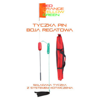 TYCZKA PIN / BOJA REGATOWA / POLE / RACE BUOY