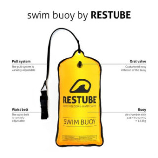 Boja - pompowana RESTUBE SwimBuoy