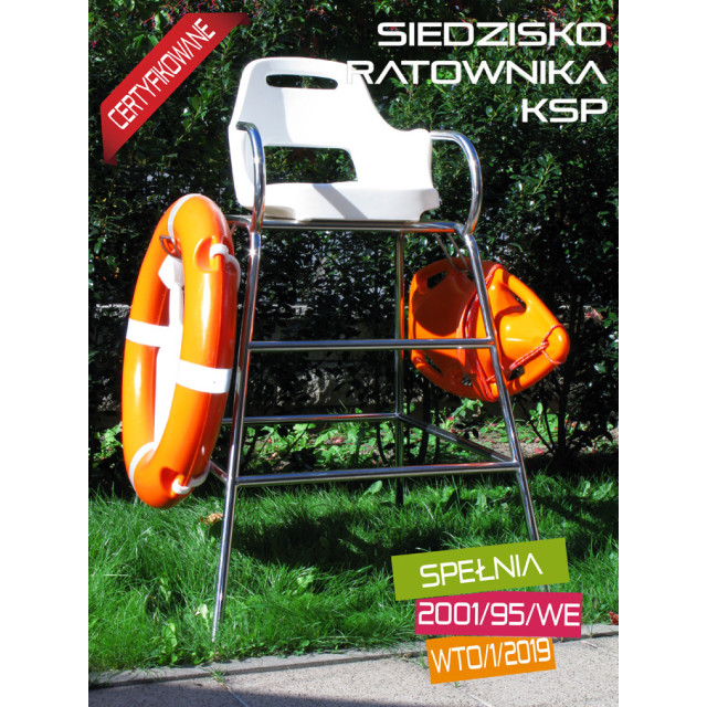Krzesło / Siedzisko ratownika KSP - CERTYFIKOWANE — zdjęcie 1