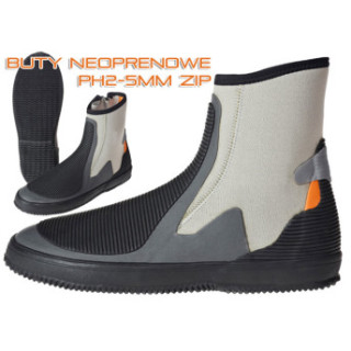 Buty neoprenowe PH2-5mm Zip - NA WYCZERPANIU