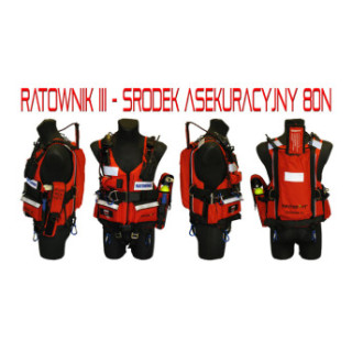 Kamizelka asekuracyjna RATOWNIK III KSP 80N 2014 (wydłużony czas realizacji)
