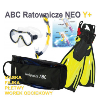 ABC nurkowe NEO Y+ (maska