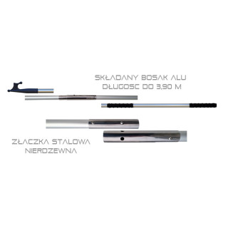 BOSAK RATOWNICZY SKŁADANY ALU KSP 3.90M
