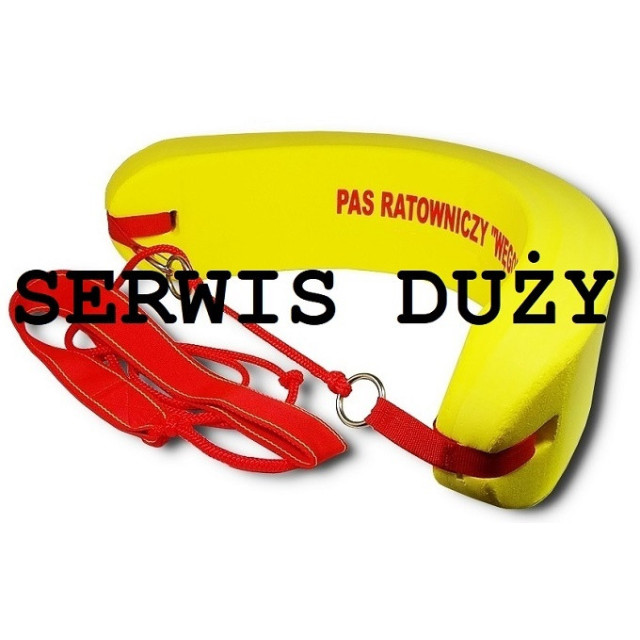 Pas ratowniczy WĘGORZ II serwis duży — zdjęcie 1